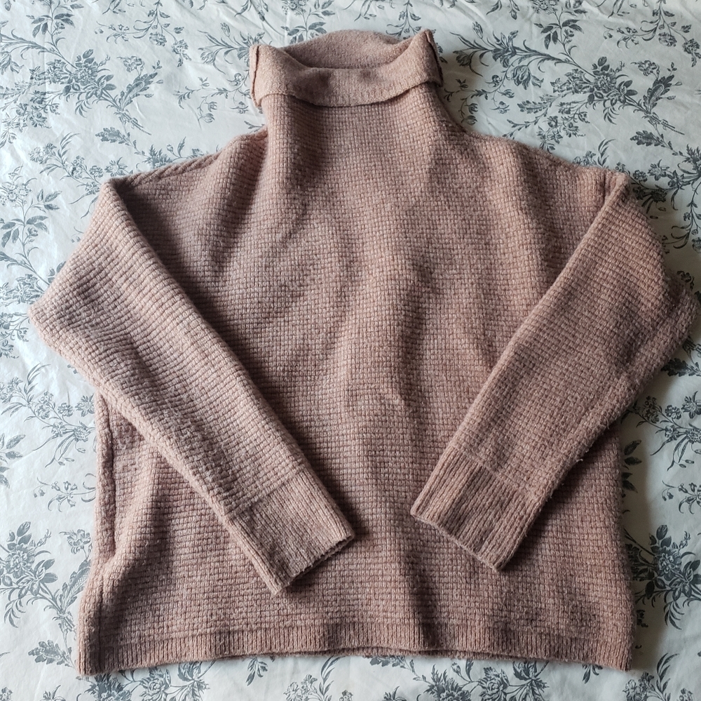 Madewell Wool Cowl Neck Sweater